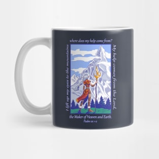 I Lift My Eyes to the Mountains Mug